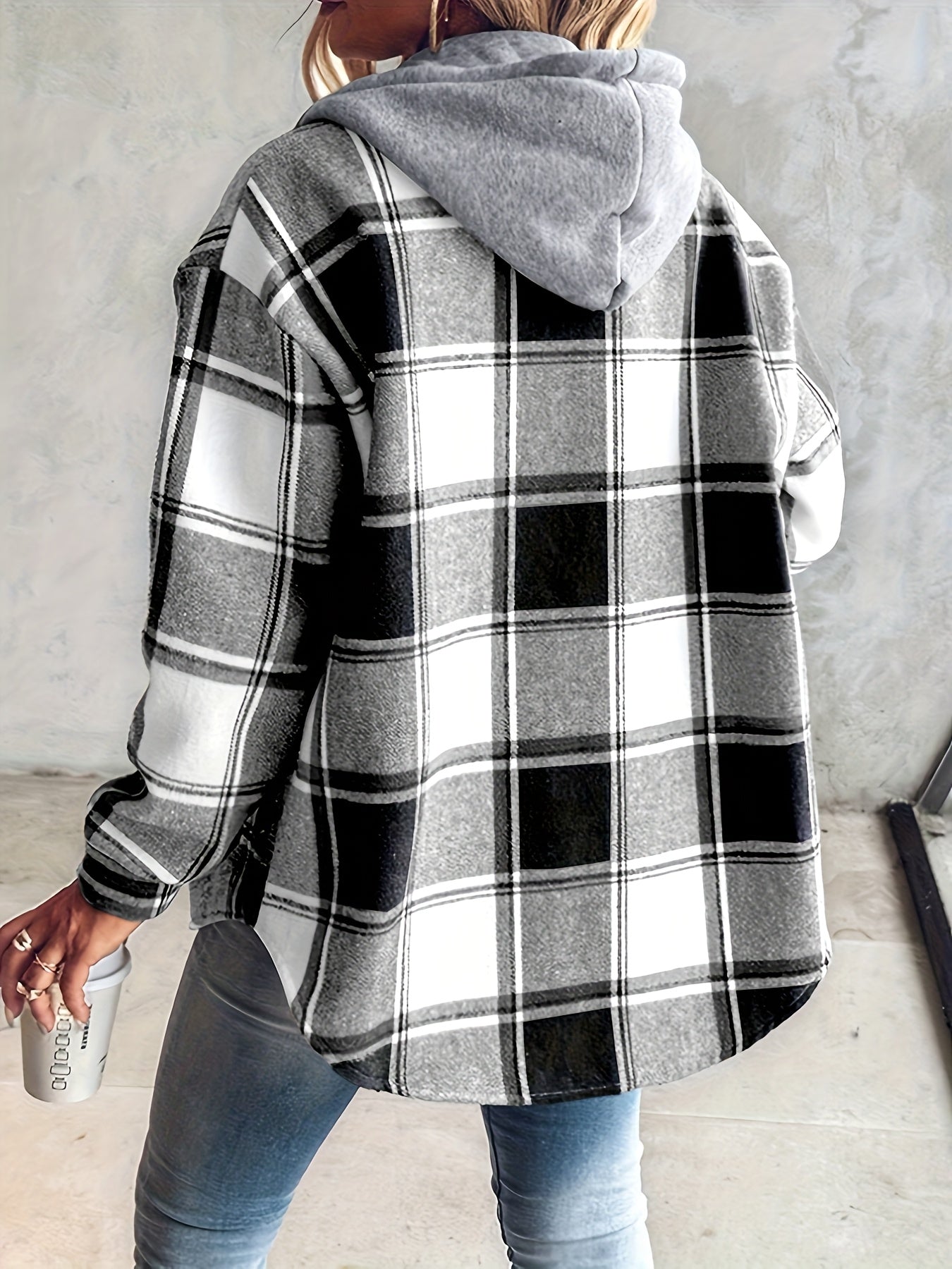 Elara™ | Comfortabel Gevoerd Jack met Capuchon