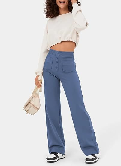 Hoge taille casual elastische broeken