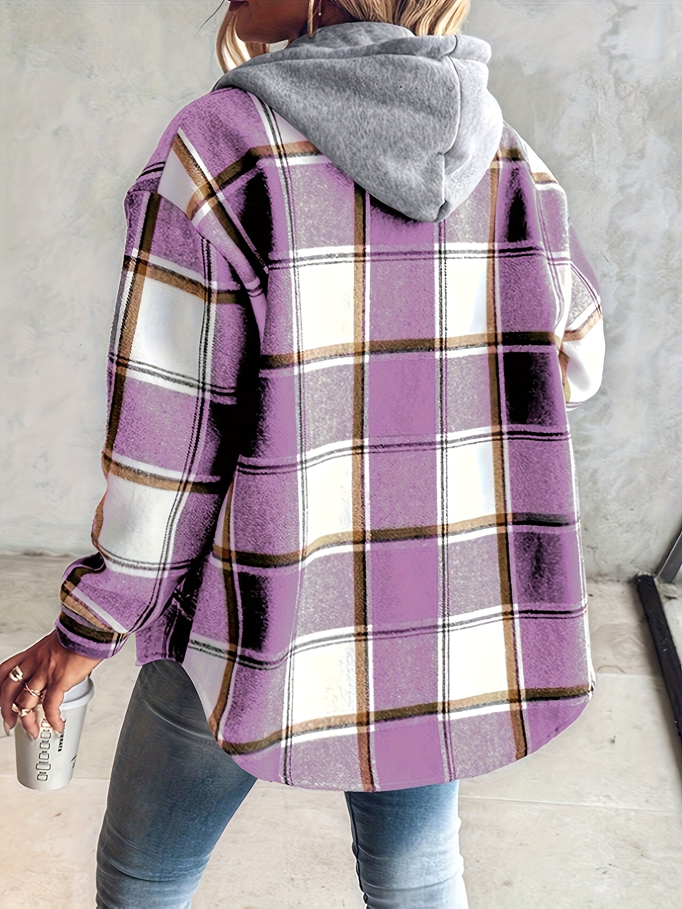Elara™ | Comfortabel Gevoerd Jack met Capuchon