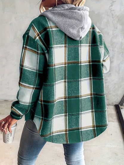Elara™ | Comfortabel Gevoerd Jack met Capuchon