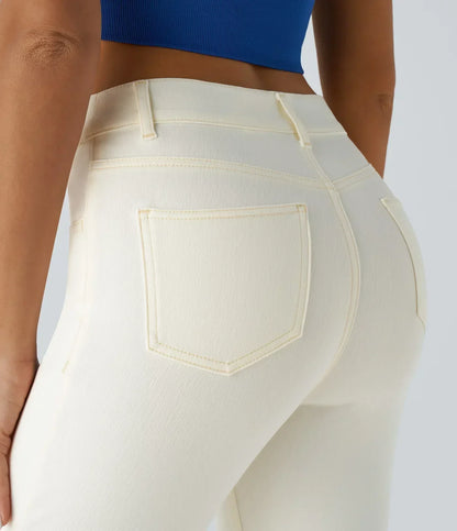 RAFFAELLA | Hoge Taille Ultra Comfortabele Broek met Casual Chic Stijl