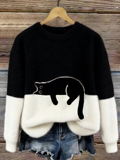 Ottoline | trui met kattenprint