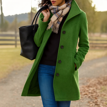 ADRIANA | Elegante Jas met Omarmende Warmte en Tijdloze Stijl