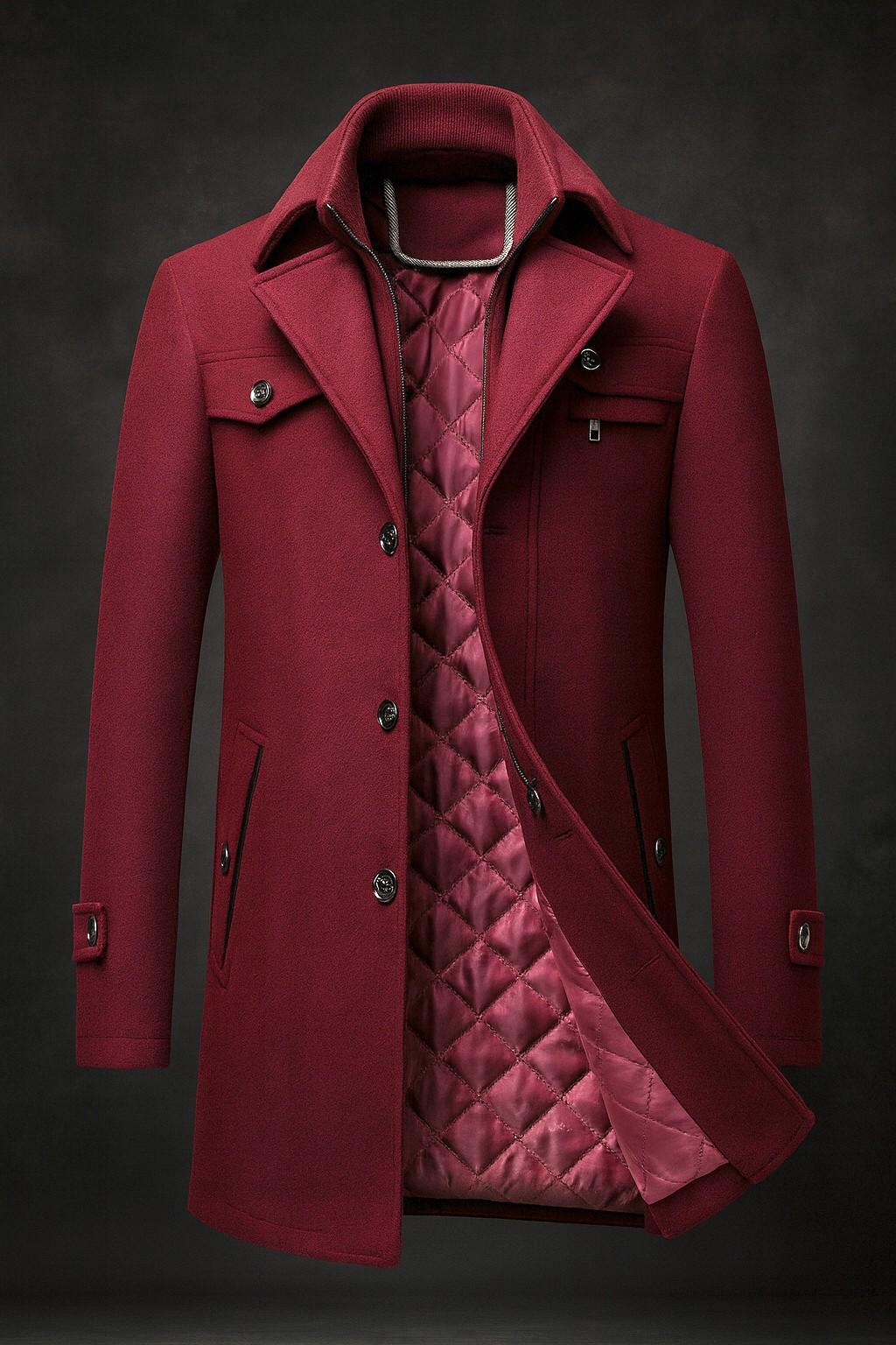 Edward – Luxe Wollen Jas