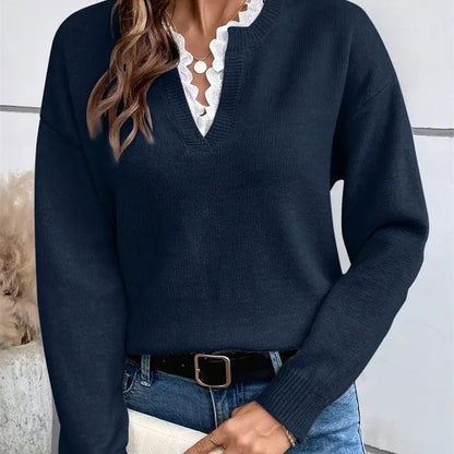 FLEUR | Elegante Trui met Comfortabele Pasvorm en Veelzijdige Stijl