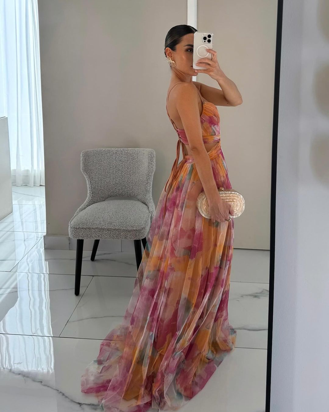 Elira | Maxi Jurk met Flatterende Pasvorm