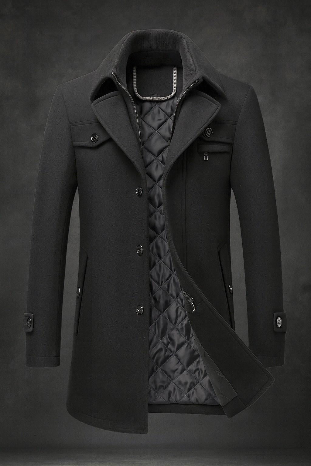 Edward – Luxe Wollen Jas