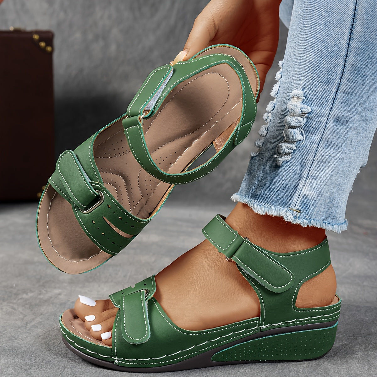 1+1 GRATIS | Orthopedische sandalen Élise