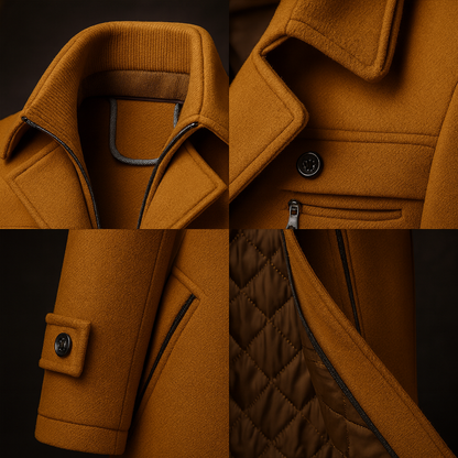 Edward – Luxe Wollen Jas