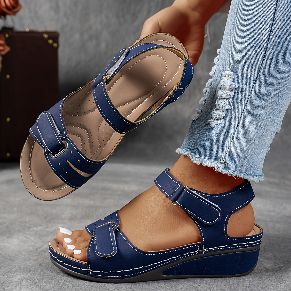 1+1 GRATIS | Orthopedische sandalen Élise
