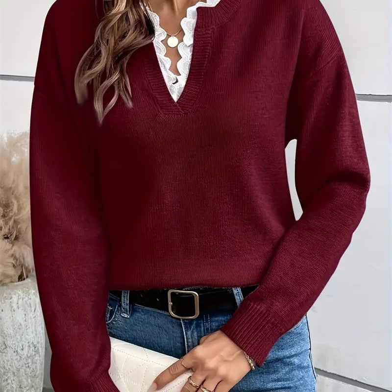 FLEUR | Elegante Trui met Comfortabele Pasvorm en Veelzijdige Stijl