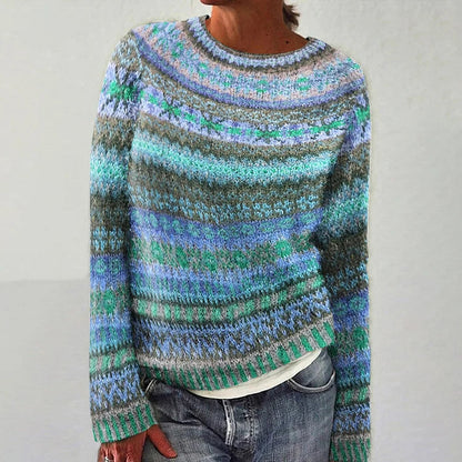 HARPER™ - Kleurrijke Fair Isle-trui
