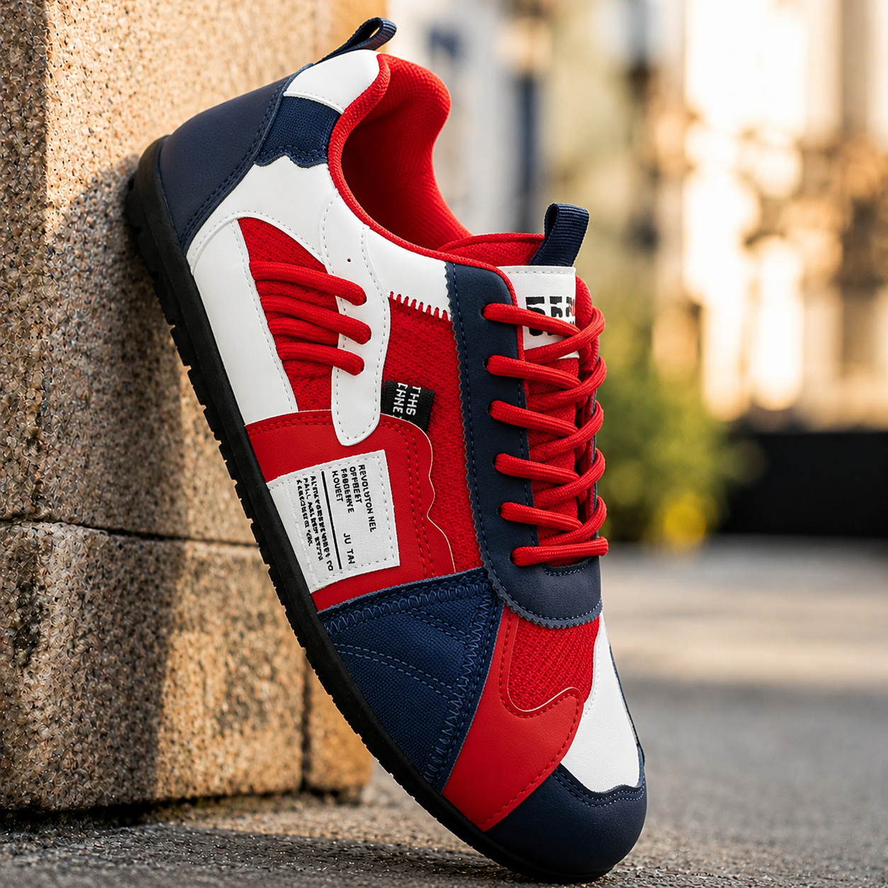 Tom | Retro gekleurde sneakers