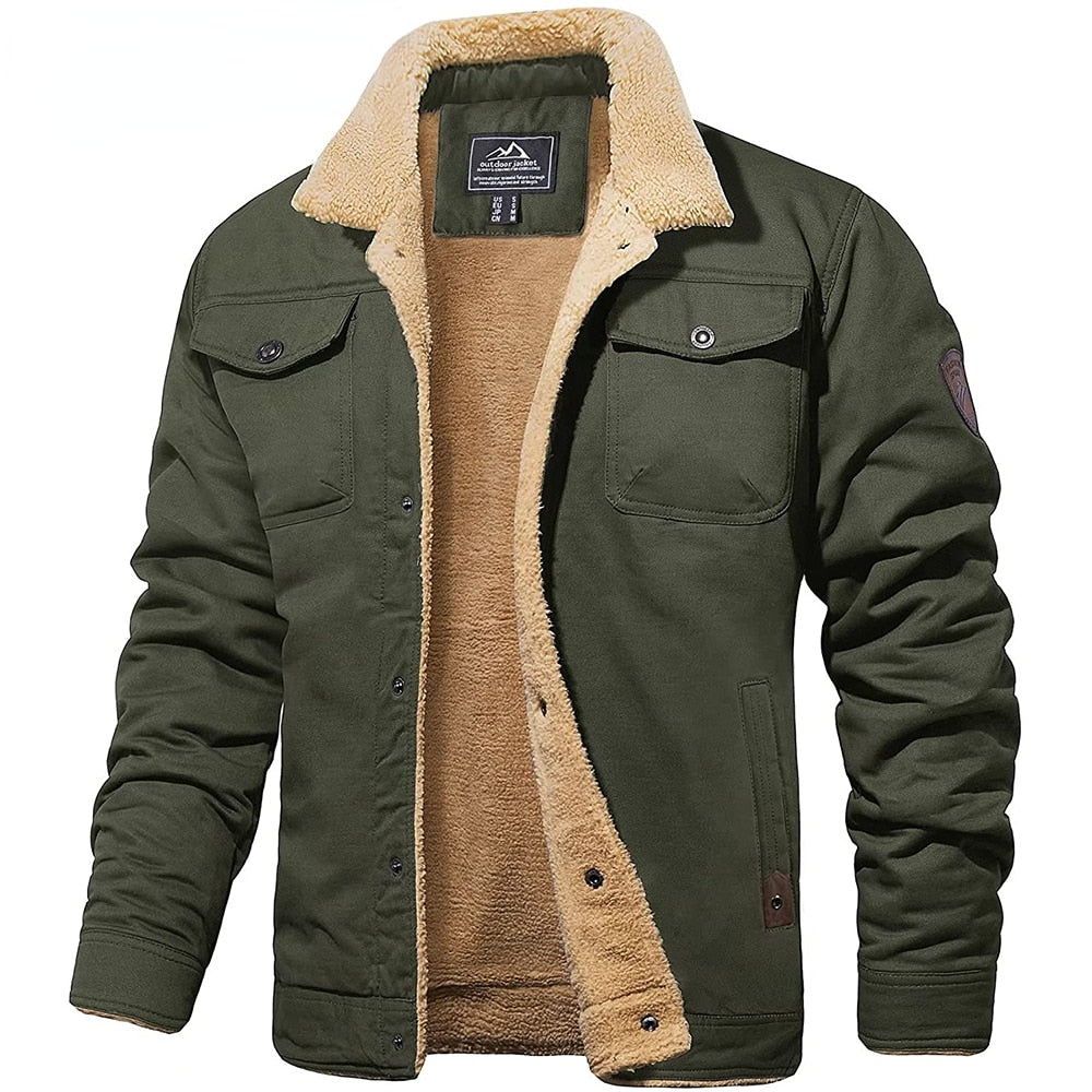 Verhagen® | Stoere gewatteerde heren jas