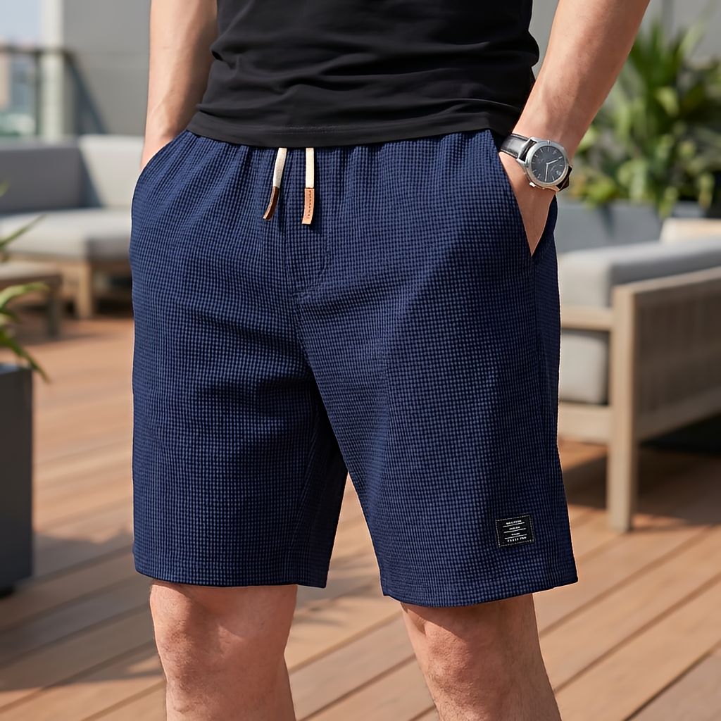 1+1 GRATIS | Korte broek heren | Comfortabele zomer short met elastische taille