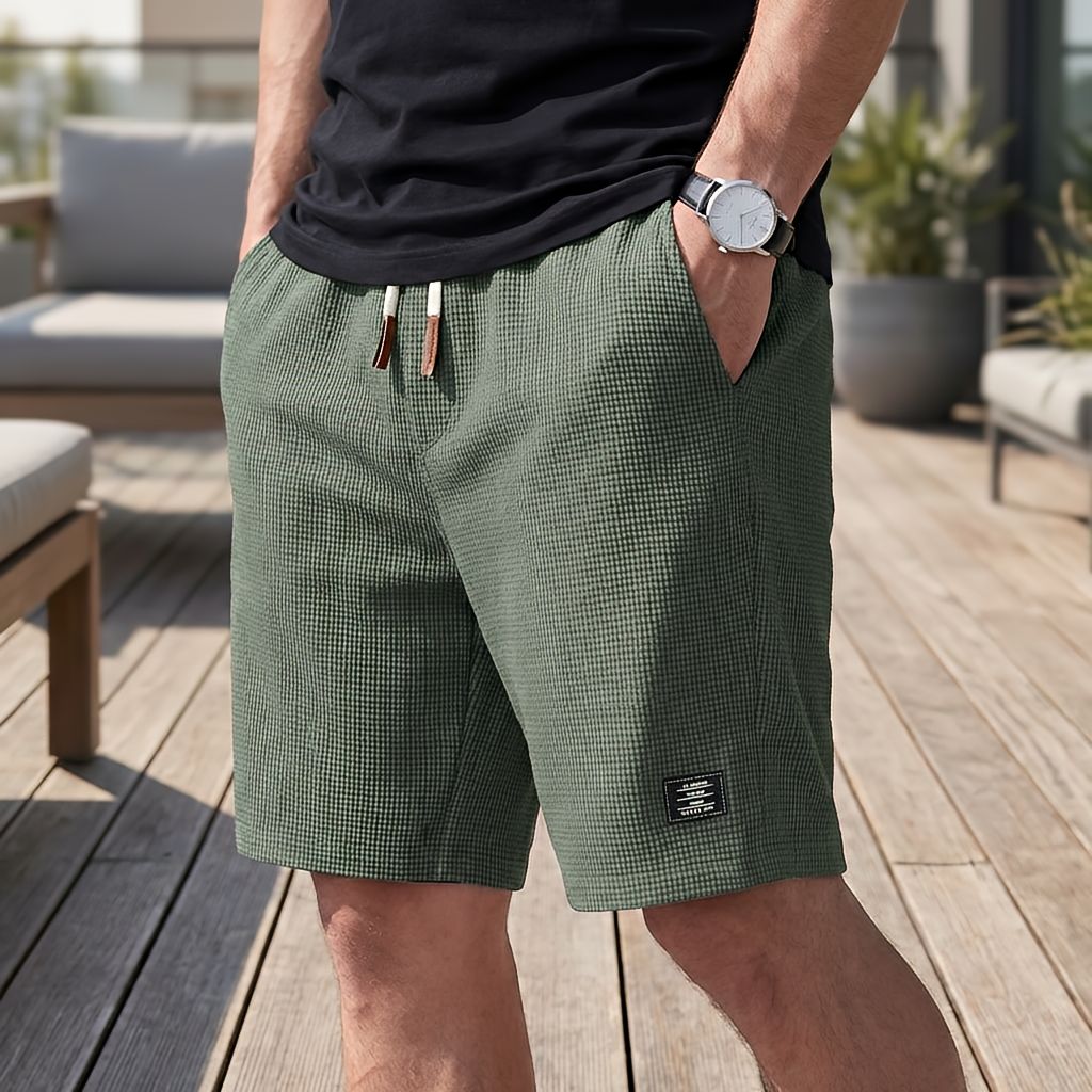 1+1 GRATIS | Korte broek heren | Comfortabele zomer short met elastische taille