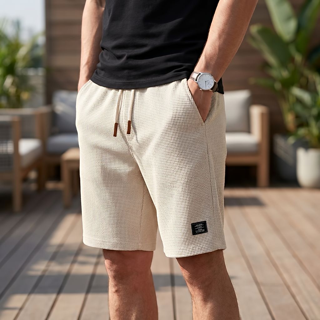 1+1 GRATIS | Korte broek heren | Comfortabele zomer short met elastische taille