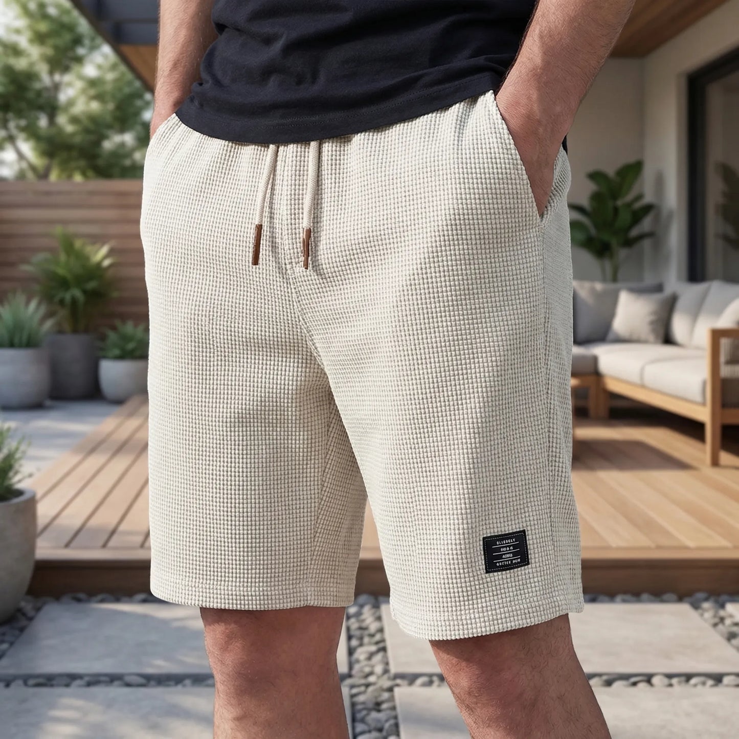 1+1 GRATIS | Korte broek heren | Comfortabele zomer short met elastische taille