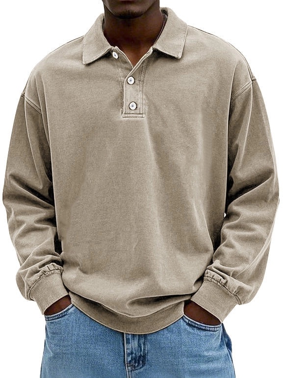 Klassiek Effen Poloshirt