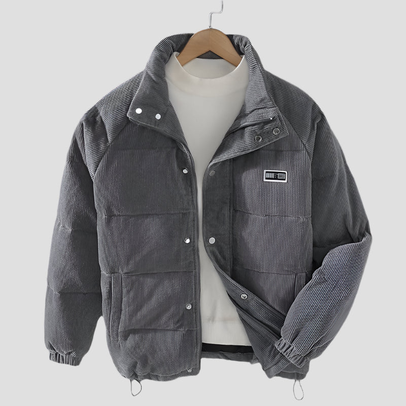 GABRIELE | Gewatteerde Herenjas met Warmtecomfort en Streetstyle Design