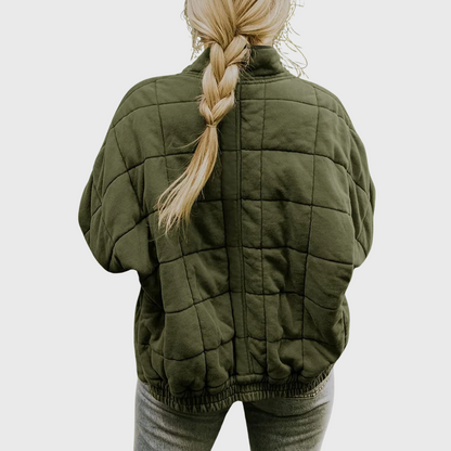 Josiane | Gewatteerde jas met een elegante oversized pasvorm