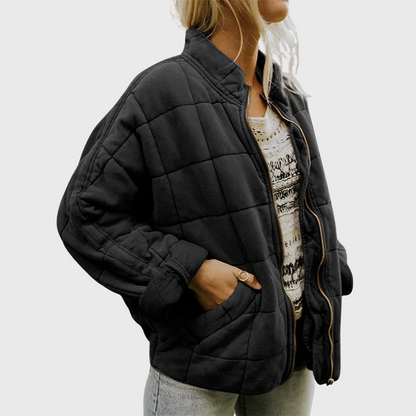 Josiane | Gewatteerde jas met een elegante oversized pasvorm