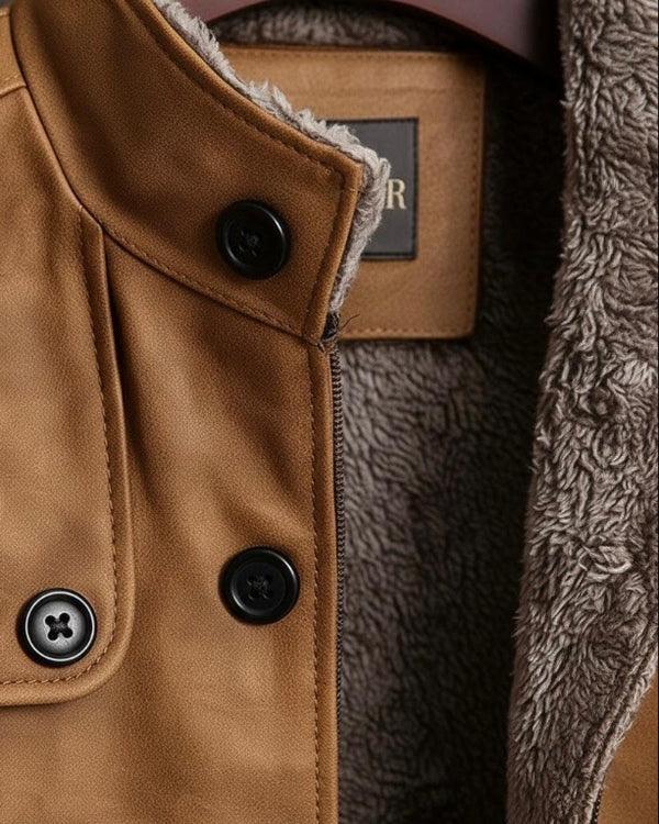 DAAN™ | Elegante Herenjas met Tijdloze Warmte en Verfijnde Stijl
