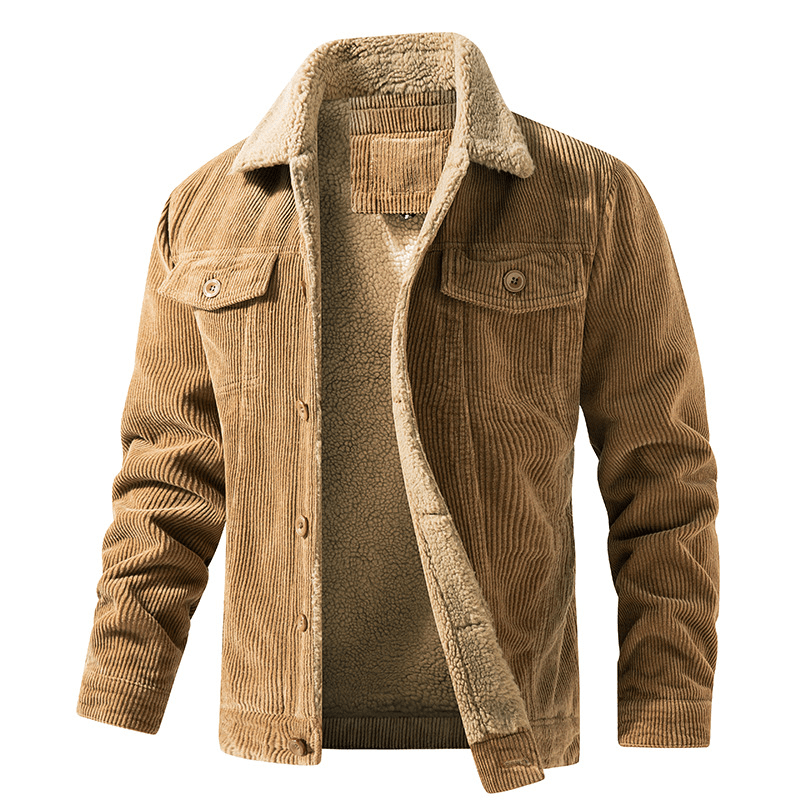 ALPINE™ | Gewatteerde Corduroy Jas