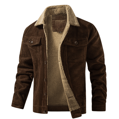 ALPINE™ | Gewatteerde Corduroy Jas