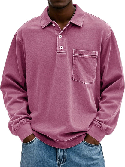 Klassiek Effen Poloshirt