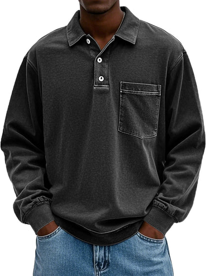 Klassiek Effen Poloshirt