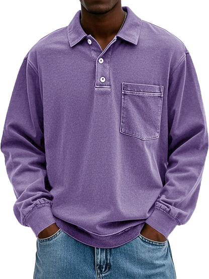 Klassiek Effen Poloshirt