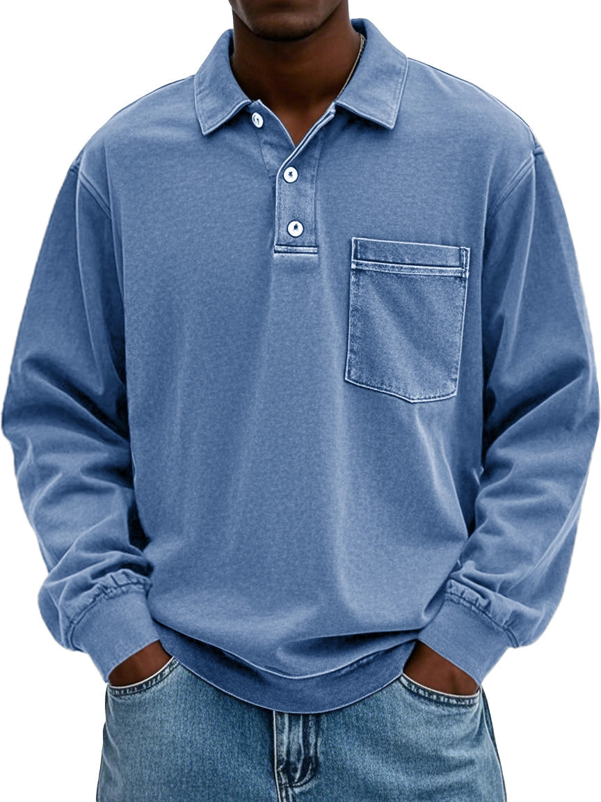 Klassiek Effen Poloshirt
