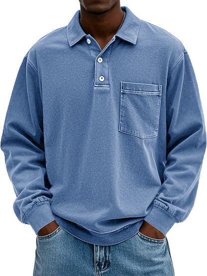Klassiek Effen Poloshirt