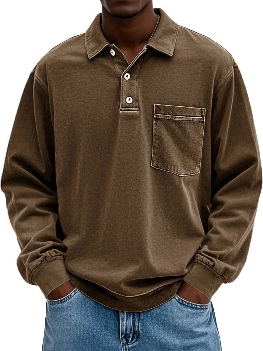 Klassiek Effen Poloshirt