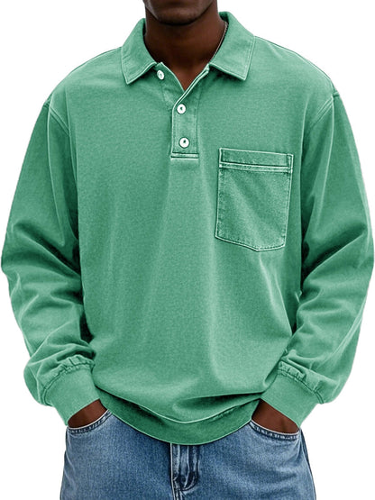 Klassiek Effen Poloshirt
