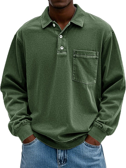 Klassiek Effen Poloshirt
