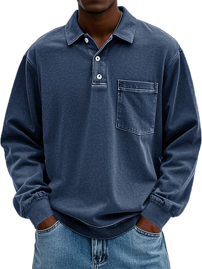 Klassiek Effen Poloshirt