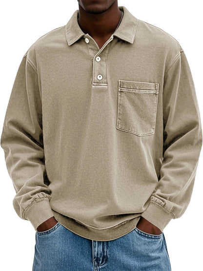 Klassiek Effen Poloshirt