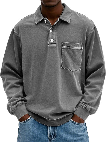 Klassiek Effen Poloshirt