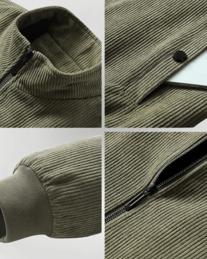 Remco | Comfortabele Corduroy Jas