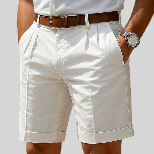 Verhagen mode | Geplooide chino‑short voor de zomer